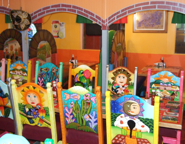 Chairs, Tables and Booths at El Rancherito