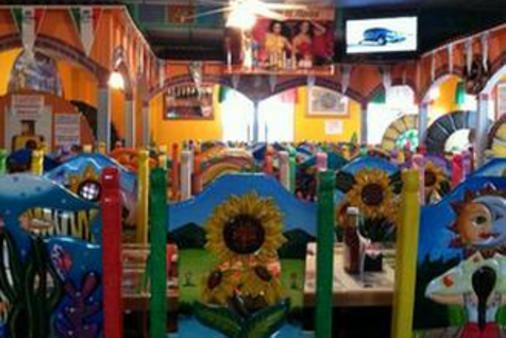Dining Room at El Rancherito Mexican Restaurant in Galesburg